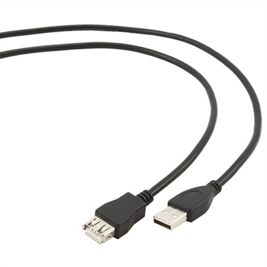 USB forlngerkabel GEMBIRD 1.8m USB 2.0 A M/FM (1,8 m) Sort 1,8 m #3