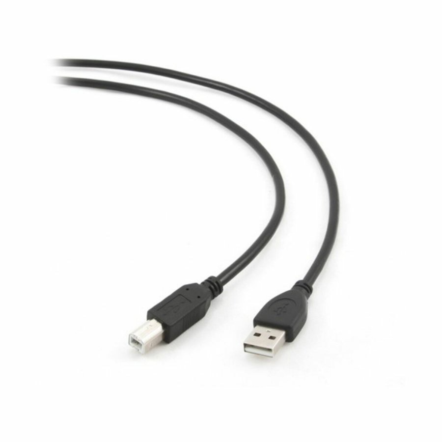 USB 2.0 A til USB B-kabel GEMBIRD CCP-USB2-AMBM-6 (1,8) Sort 1,8 m #1