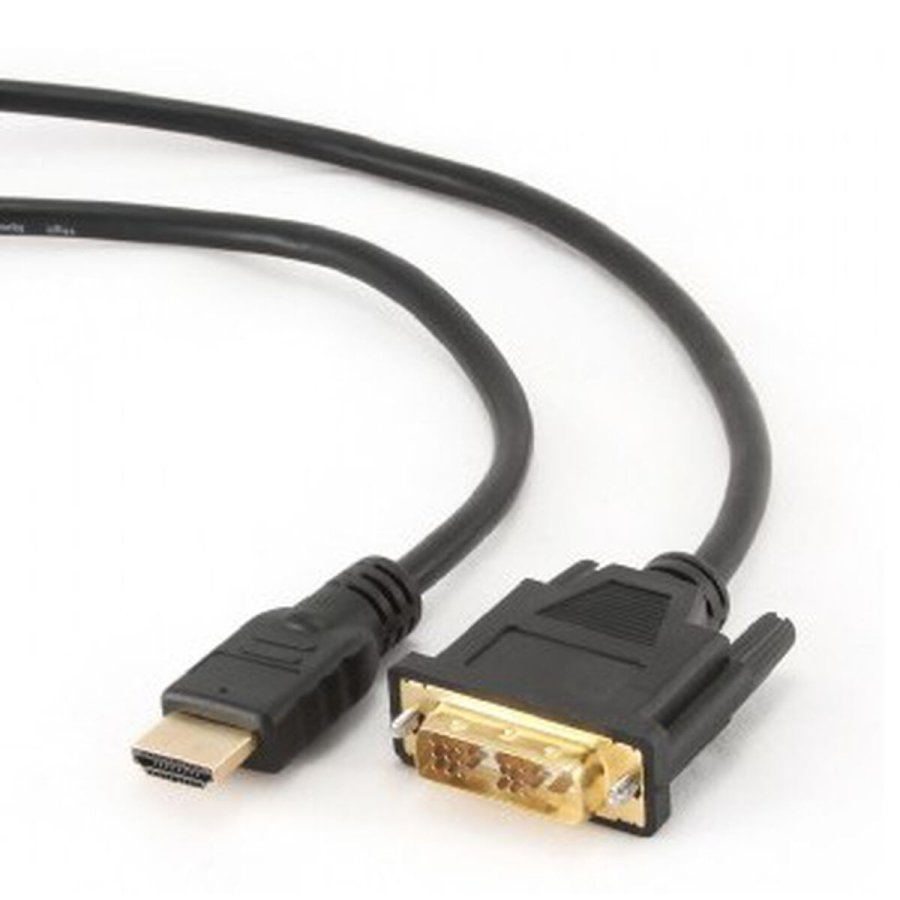 HDMI til DVI-adapter GEMBIRD 5m, HDMI/DVI, M/M Sort 5 m #2