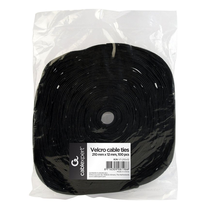 Kabelbindere i velkro GEMBIRD VT-210X12 #5