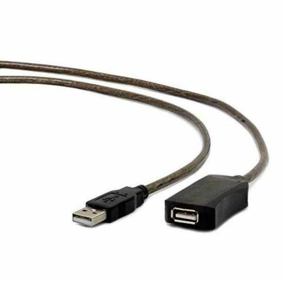 USB forlngerkabel GEMBIRD UAE-01-10M (10 m) Sort 10 m (1 enheder) #1