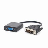 DVI til VGA GEMBIRD A-DVID-VGAF-01 Sort #1