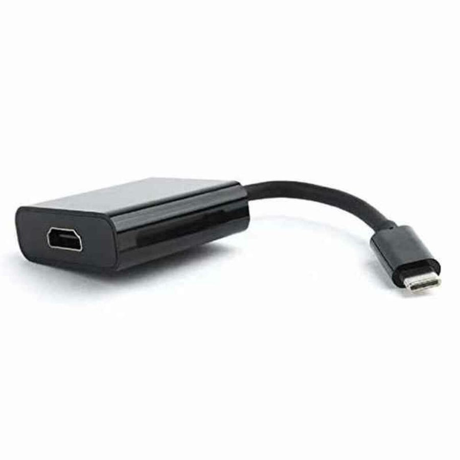 USB C til HDMI-adapter GEMBIRD WNP-RP300-01 4K Ultra HD USB-C 3.1 Sort #1