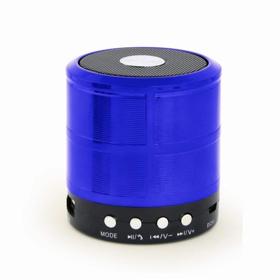 Brbare Bluetooth-hjttalere GEMBIRD SPK-BT-08-B Sort/Bl 3 W 4 W #1