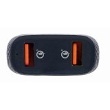 Vgoplader GEMBIRD TA-U2QC3-CAR-01 Sort #4