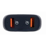 Vgoplader GEMBIRD TA-U2QC3-CAR-01 Sort #5