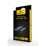HDMI til DVI-adapter GEMBIRD CC-USB3C-HDMI-01-6 Sort/Gr 1,8 m #6