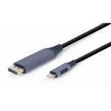 HDMI til DVI-adapter GEMBIRD CC-USB3C-DPF-01-6 Sort/Gr 1,8 m #1