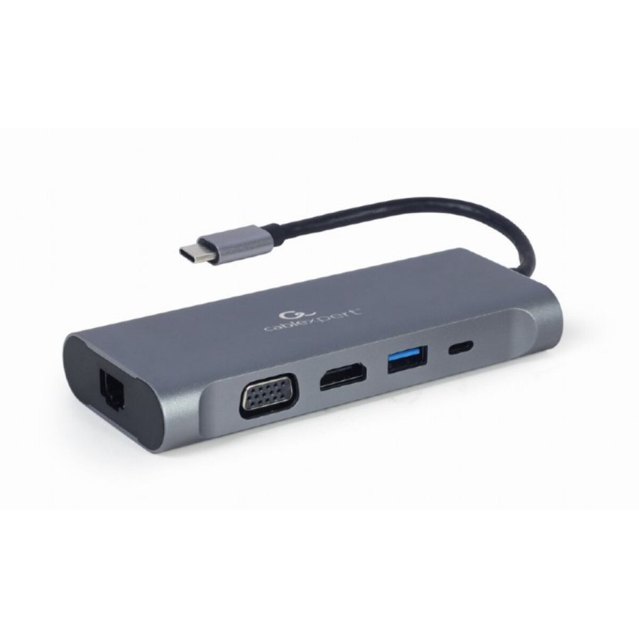 USB Hub GEMBIRD A-CM-COMBO7-01 Gr� #1
