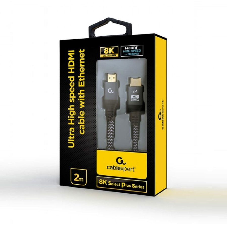 HDMI-kabel med Ethernet GEMBIRD Select Plus Series Sort 2 m #3
