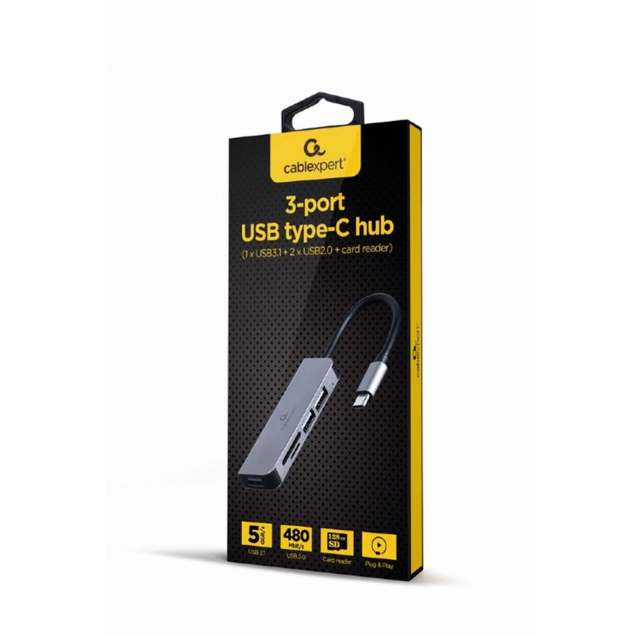 USB Hub GEMBIRD UHB-CM-CRU3P1U2P2-01 #1