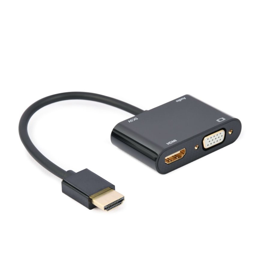 HDMI til VGA GEMBIRD A-HDMIM-HDMIFVGAF-01 Sort #1
