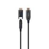 HDMI-kabel GEMBIRD CCBP-HDMID-AOC-50M Sort 50 m #1