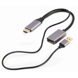 DisplayPort til HDMI-adapter GEMBIRD A-HDMIM-DPF-02 Sort 4K Ultra HD #1
