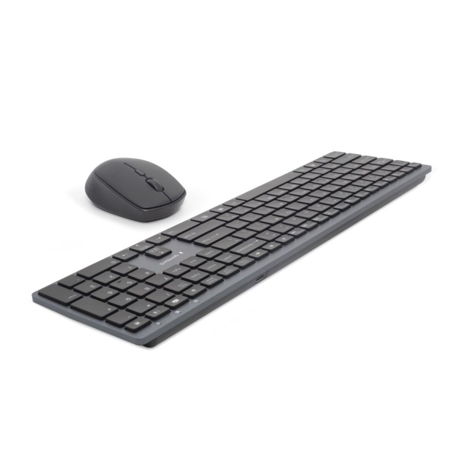 Tastatur og tr�dl�s mus GEMBIRD KBS-ECLIPSE-M500-PT Gr� #1