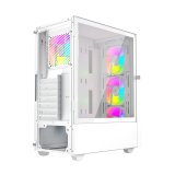 ATX Semi-t�rn kasse GEMBIRD Fornax 4000W ARGB Hvid Multifarvet #7