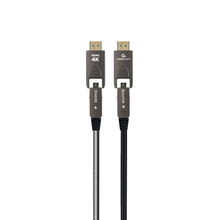 HDMI-kabel GEMBIRD CCAP-HDMIDD-AOC-20M Sort 20 m #1