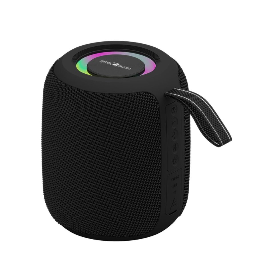 Brbare Bluetooth-hjttalere GEMBIRD SPK-BT-LED-05-BK Bluetooth #1