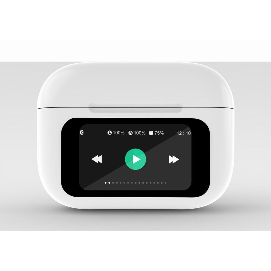 Hovedtelefoner GEMBIRD TWS-LCD-ANC-01-W Hvid #3