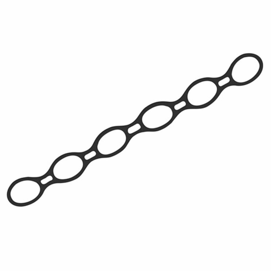 Elastiske modstandsbnd Avento 42SB-BLK Silikone Sort #1