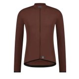 Cykeltr�je Shimano Apice Thermal L.s Jersey Brun #1