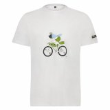 Kortrmet T-shirt til Mnd Shimano Sentiero Ltd Hvid #1