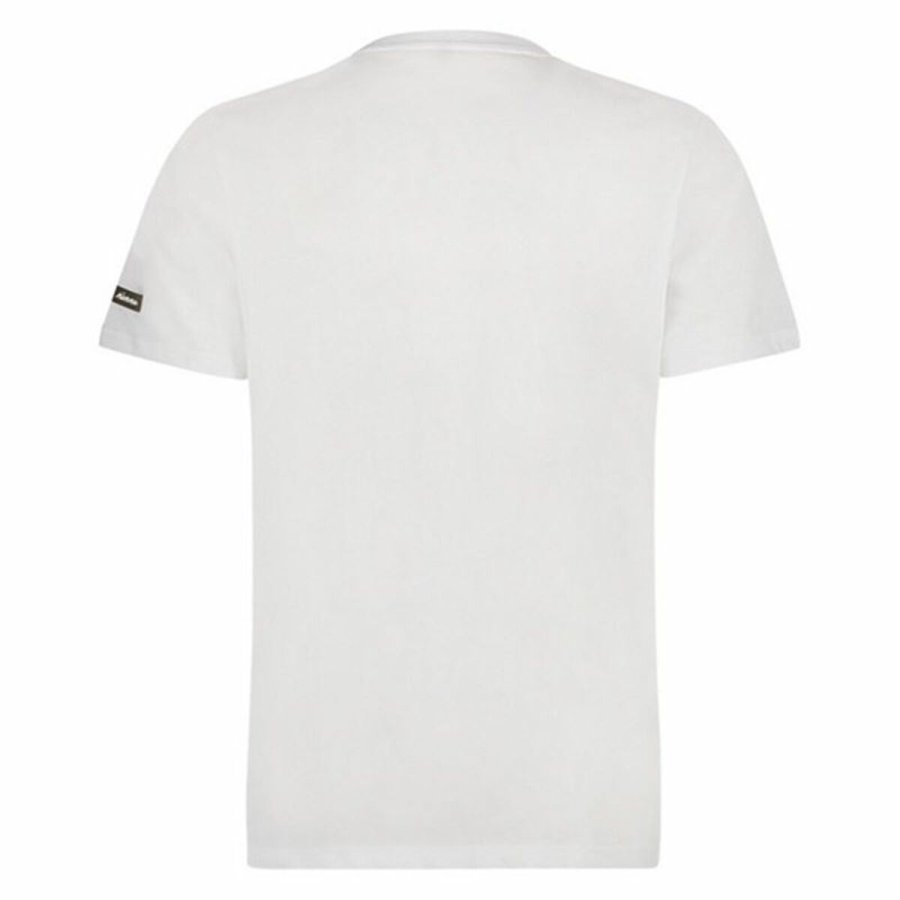 Kortrmet T-shirt til Mnd Shimano Sentiero Ltd Hvid #2