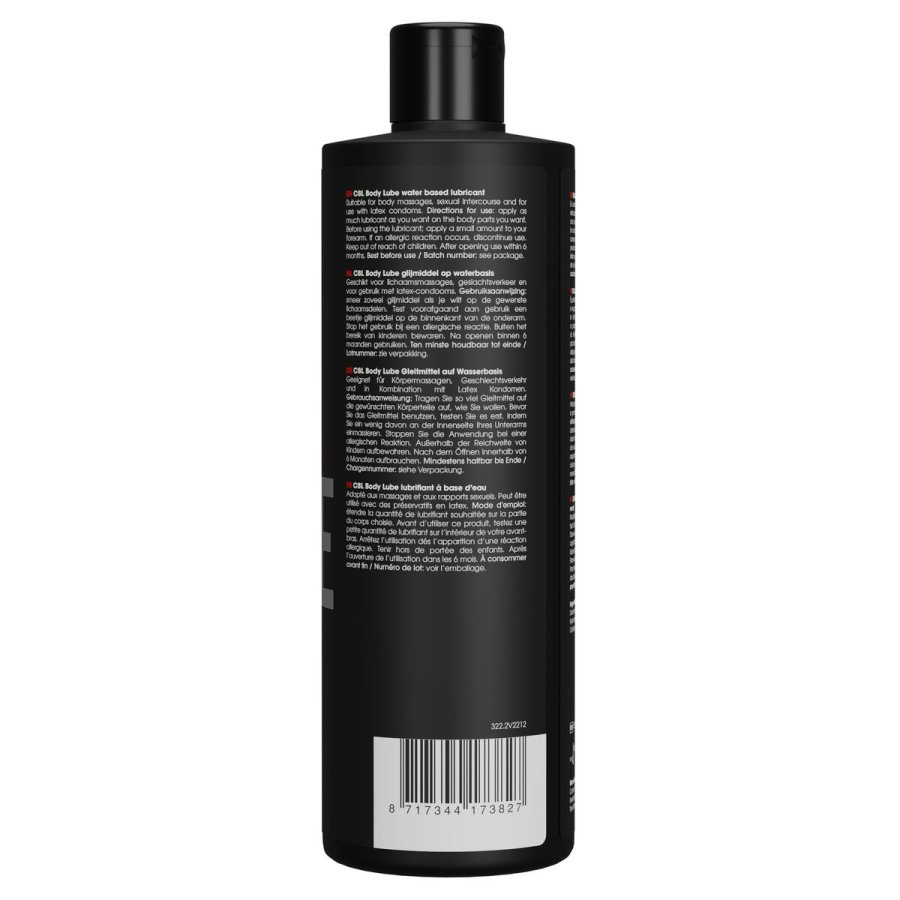 Kropsglidecreme Vandbaseret 500 ml Cobeco Body Lube 500 ml #3