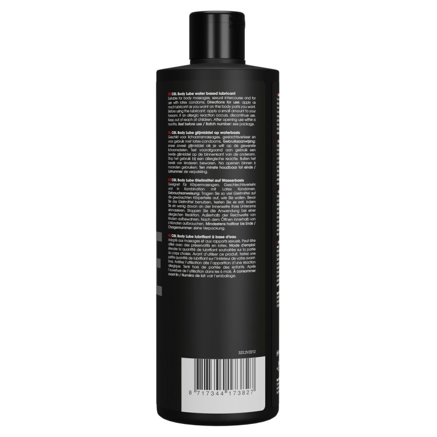 Kropsglidecreme Vandbaseret 500 ml Cobeco Body Lube 500 ml #11