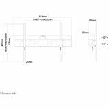 TV-holder Neomounts LFD-W2640MP 75