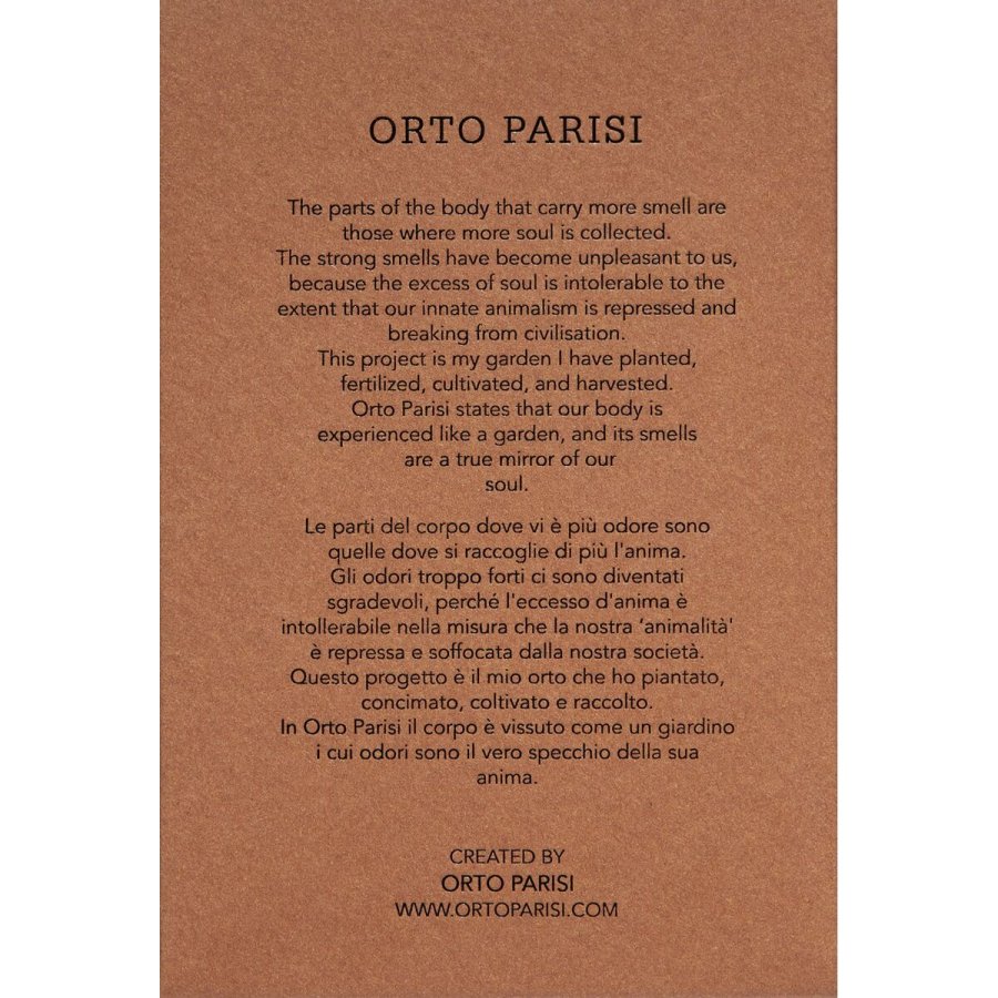 Unisex parfume Orto Parisi STERCUS 50 ml #5