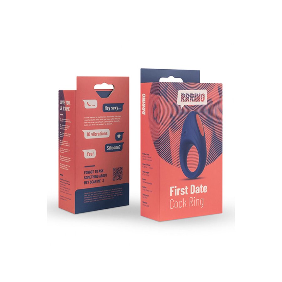 Penisringe FeelzToys RRRING First Date Vibrator (28 mm) #3