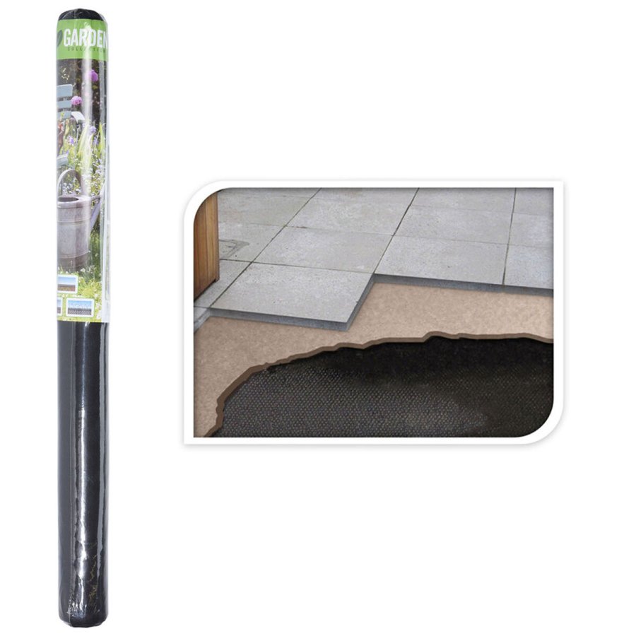 Net til ukrudtsbekmpelse Lifetime Sort 8 x 1,5 m #1