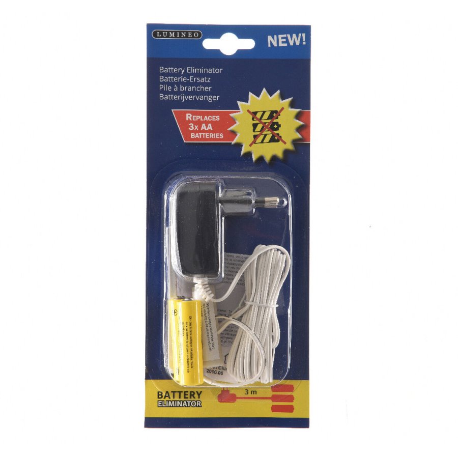 Batterifjerner Lumineo 220-240 V AA Indeni 4,5 V 3 x AA (3 enheder) #1