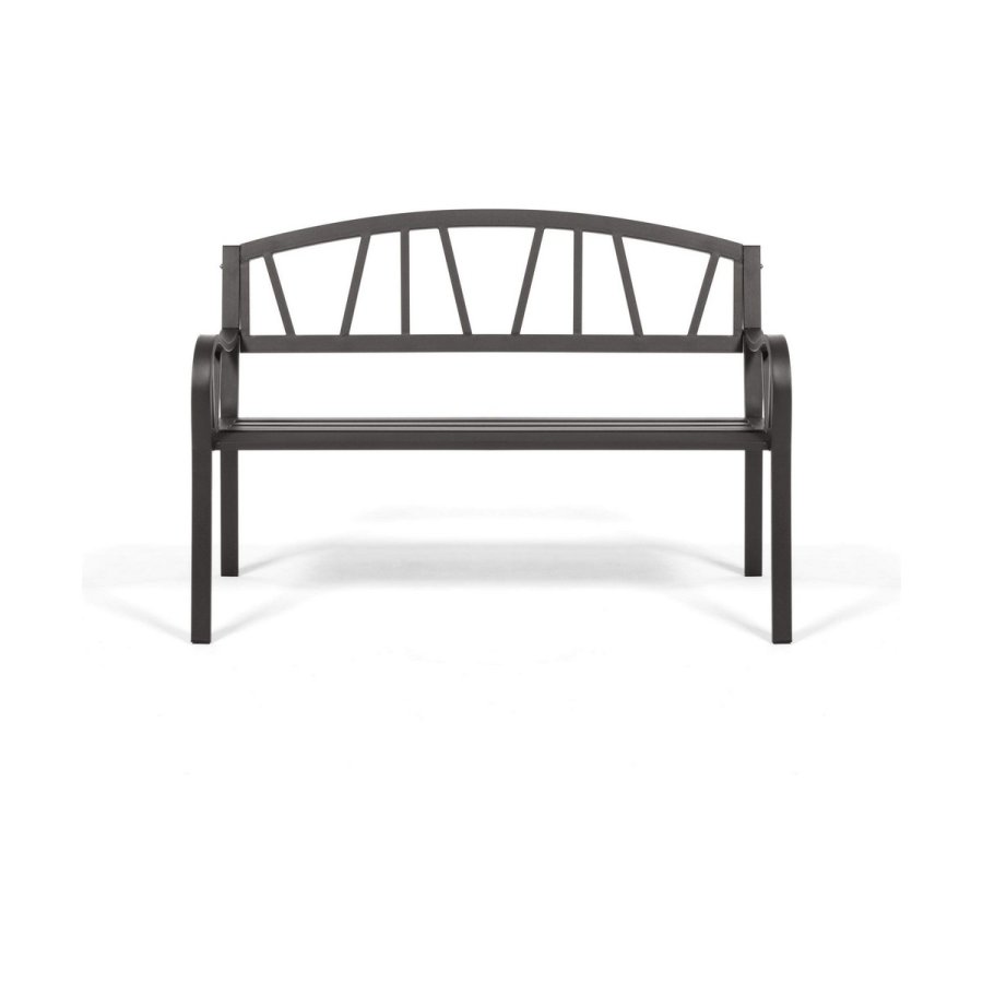 B�nk med rygl�n Antracit Jern (123 X 53 X 86 cm) #2