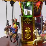 Julepynt Lumineo Karrusel 24 x 24 x 25 cm Lys Bev�gelse #4