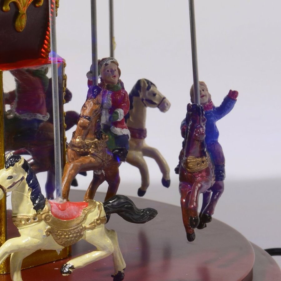 Julepynt Lumineo Karrusel 24 x 24 x 25 cm Lys Bev�gelse #5