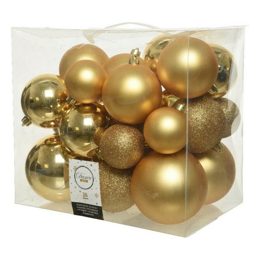 Julekugler Decoris Gylden #1