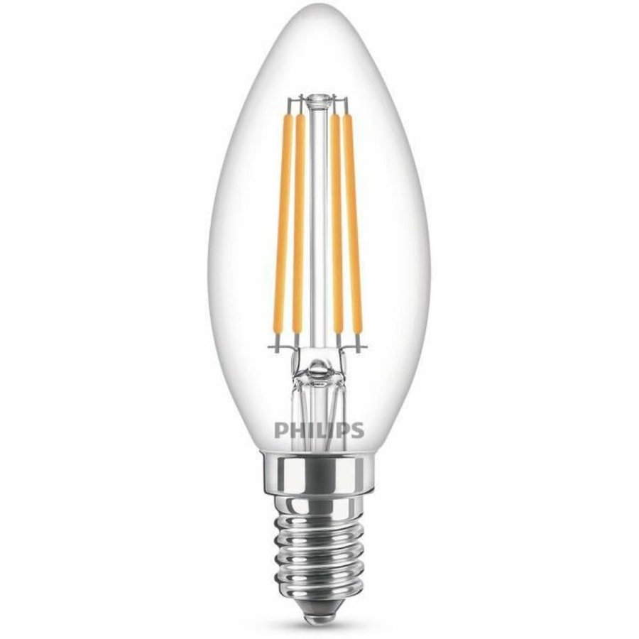 Candle LED p�re Philips Equivalent  E14 60 W Hvid E (2700 K) #1