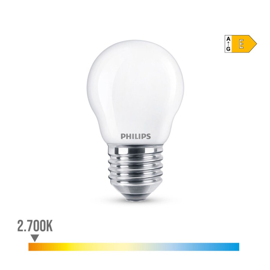 LED-lampe Philips E 6,5 W 60 W E27 806 lm 4,5 x 7,8 cm (2700 K) #3