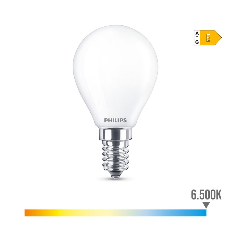 LED-lampe Philips E 6,5 W E14 806 lm � 4,5 x 8 cm (6500 K) #3
