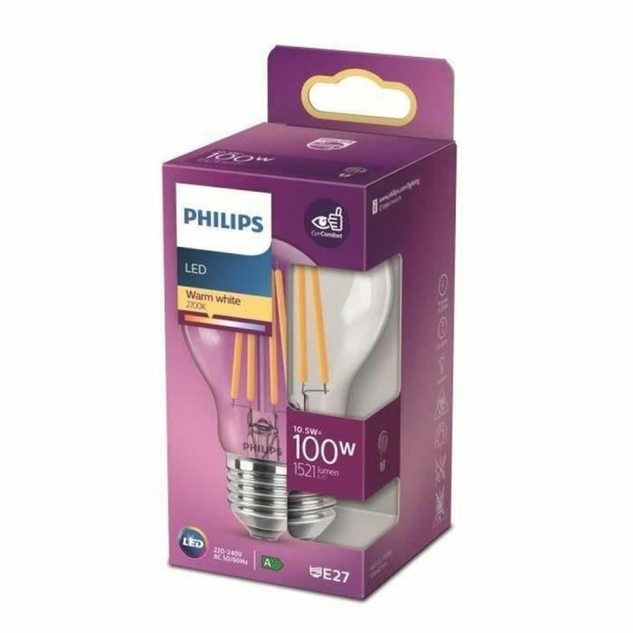LED-lampe Philips Bombilla D 100 W E27 (2700 K) #3