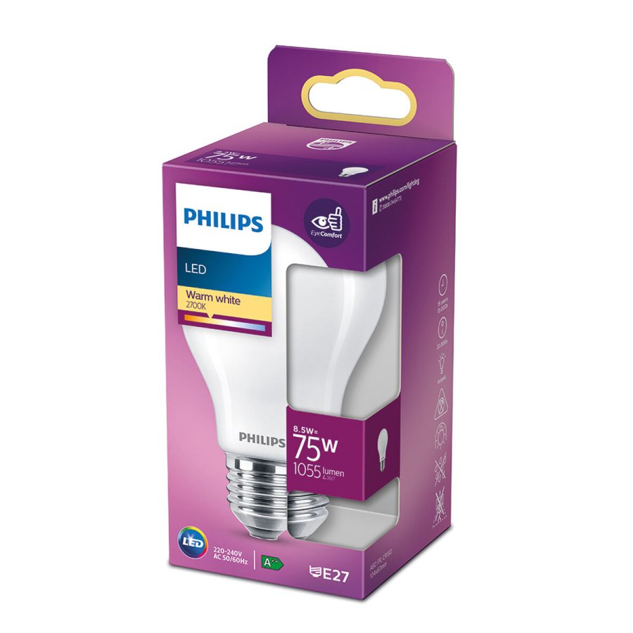 LED-lampe Philips � 6,6 x 10,4 cm E 8,5 W E27 1055 lm � 6 x 10,4 cm (2700 K) #4