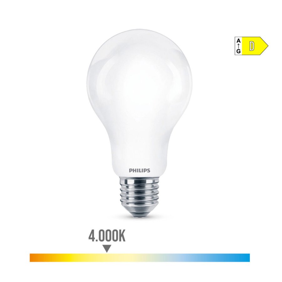 LED-lampe Philips D 120 W 13 W E27 2000 Lm 7 x 12 cm (4000 K) 7 x 12 cm #3