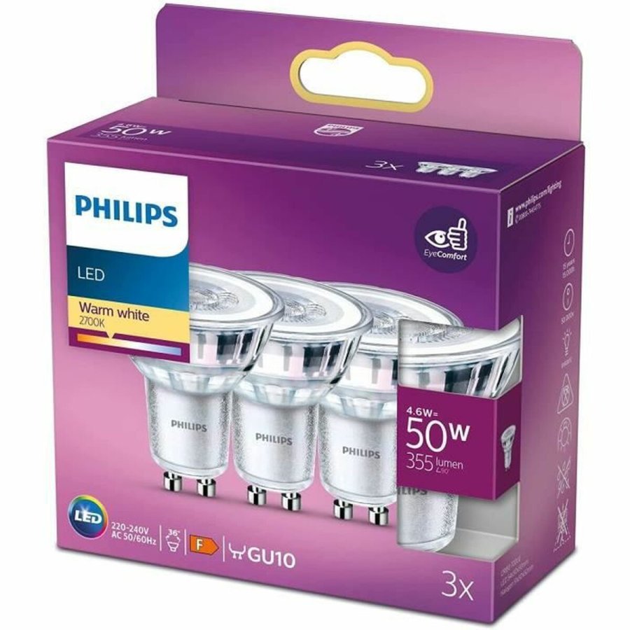 LED-lampe Philips Foco F 4,6 W (2700k) #2