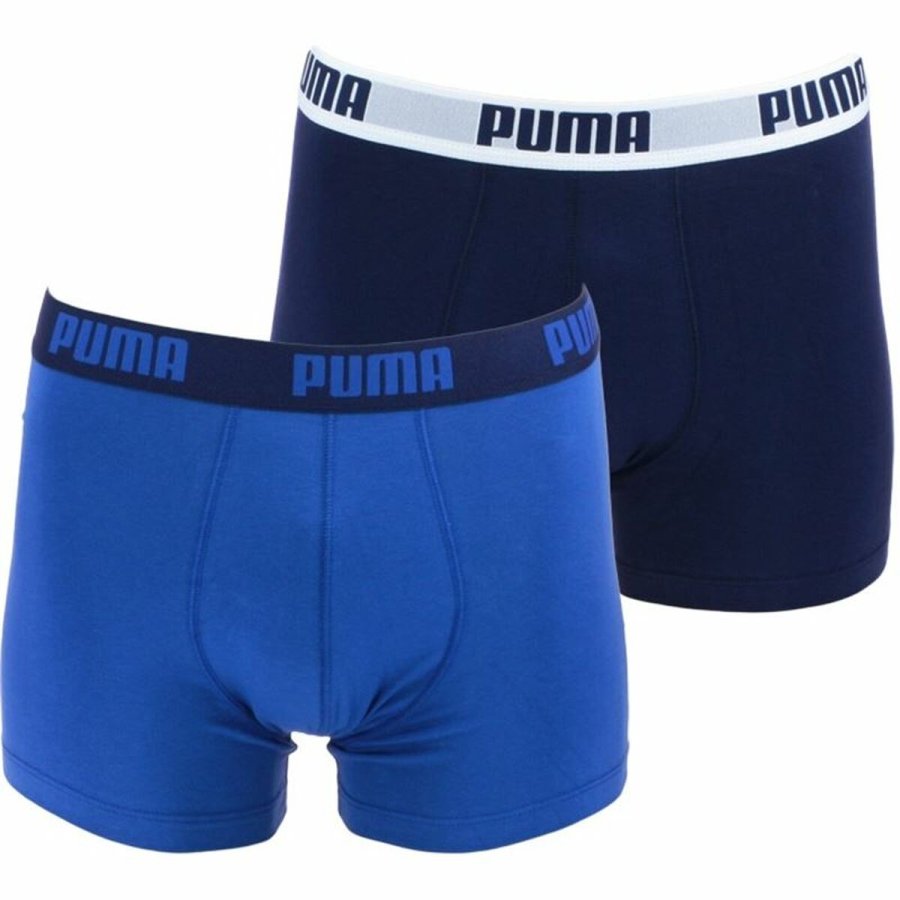 Boxershorts til m�nd Puma Basic Bl� #2