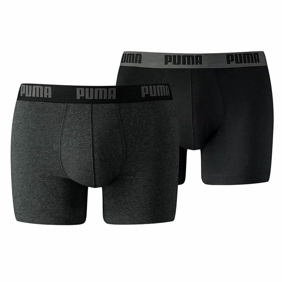 Pakke med boxershorts Puma Basic Gr Boxer 2 Dele #1