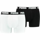 Boxershorts til mnd Puma Hvid 2 enheder #1