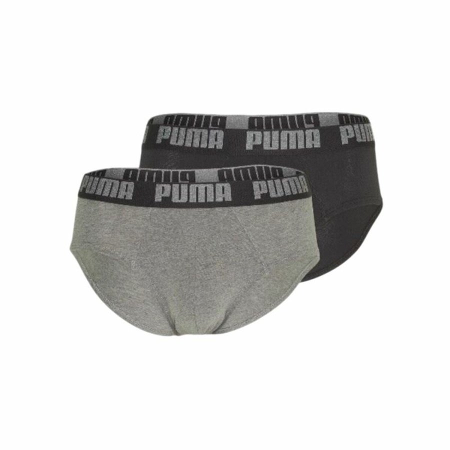 Pakke med boxershorts Puma Basic Gr 2 Dele #1