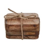 Varmebrikker Mica Decorations Duko 4 Dele (10 x 10 x 5 cm) #1
